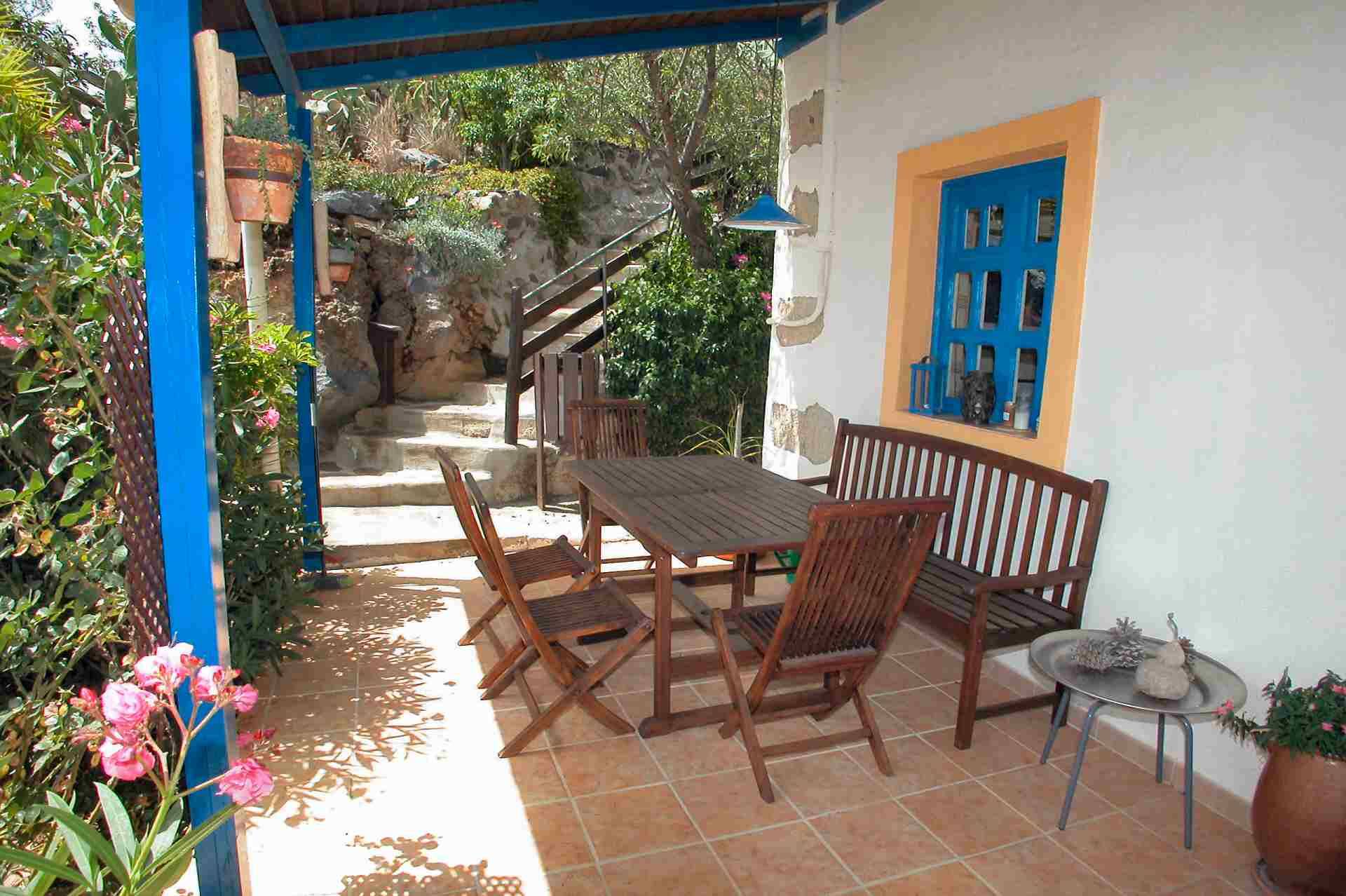 Teneriffa Casa Azul Terrasse