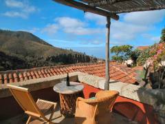 Ferienhaus Amarilla Dachterrasse